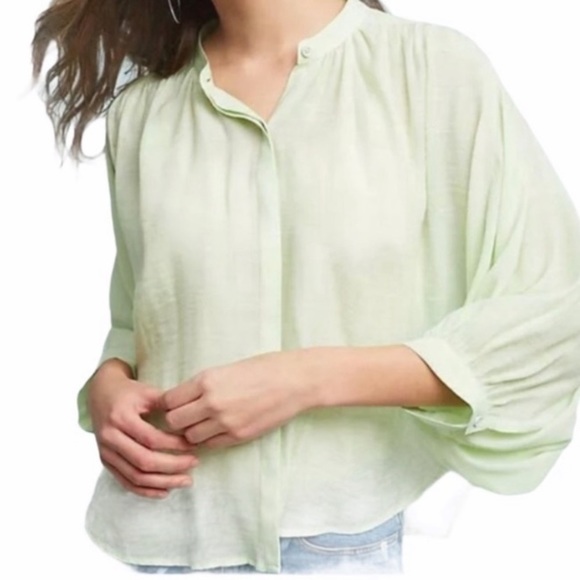 Anthropologie Maeve dolman balloon sleeve top. - Picture 1 of 6